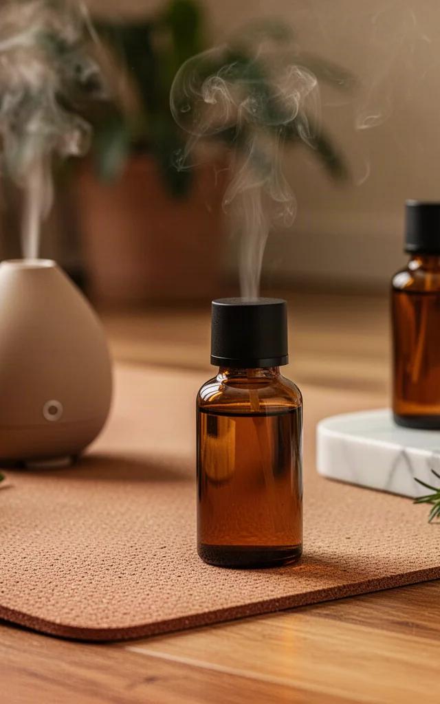 Yoga met etherische oliën voor een rustige avond