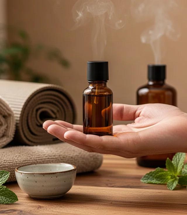 Rituel des pieds à la menthe poivrée apaisant