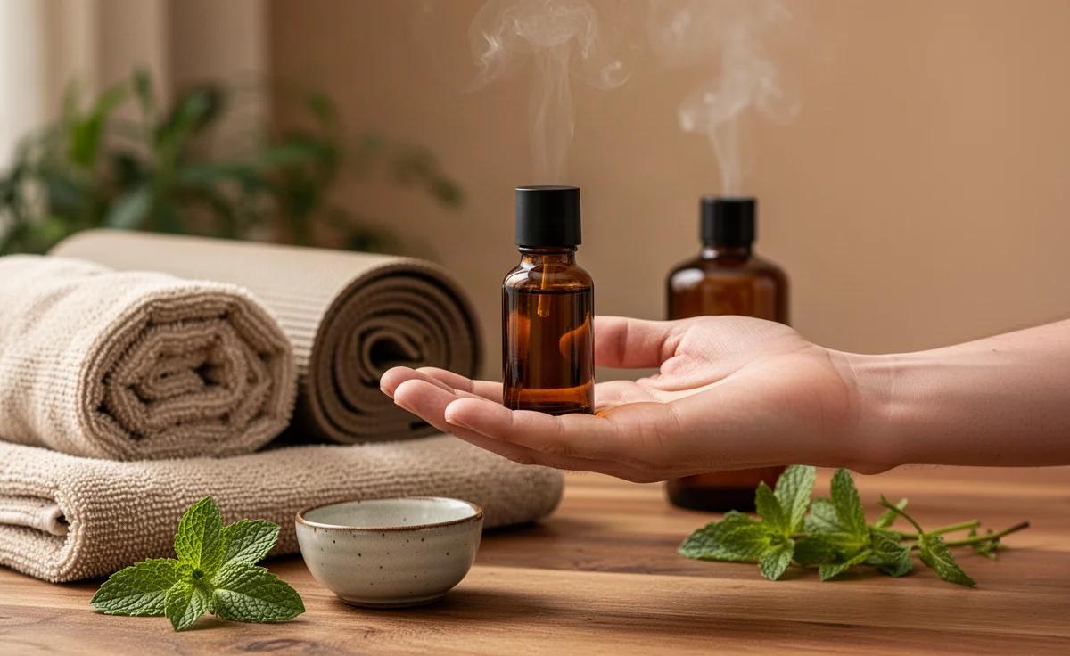 Rituel des pieds à la menthe poivrée apaisant