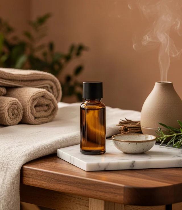 طقس مساج عطري بالزيوت الأساسية خطوة بخطوة