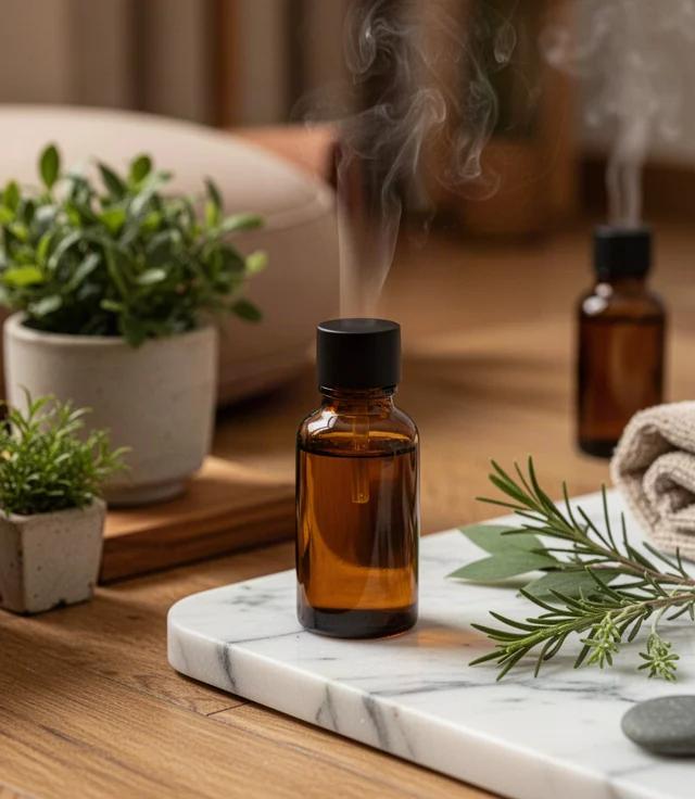 Yoga et huiles essentielles, rituel du soir apaisant