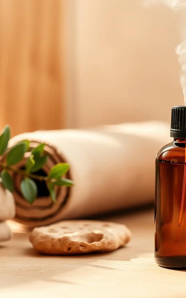 Automassagem Relaxante nas Mãos e Pés com Óleos