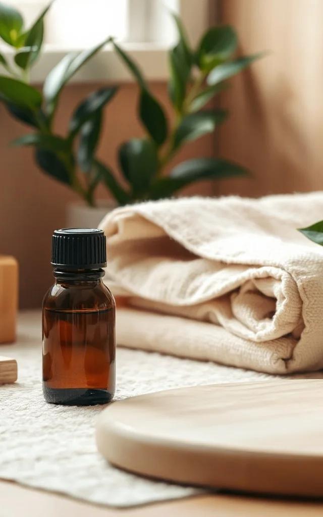 Hand Selbstmassage mit ätherischen Ölen, Anleitung