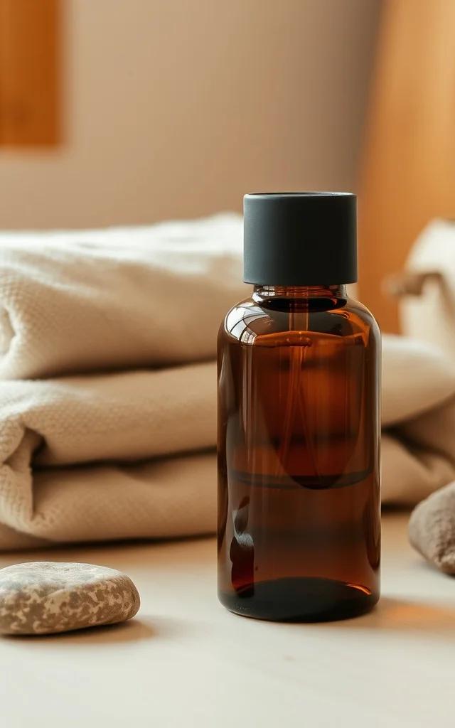 Masaje relajante con aceites esenciales y aceite de coco