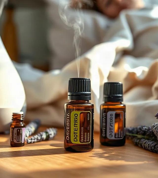 Jak olejek lawendowy doTERRA wycisza przed snem