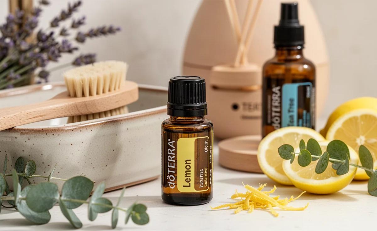 Lemon Essential Oil Cleaning Spray Recipe