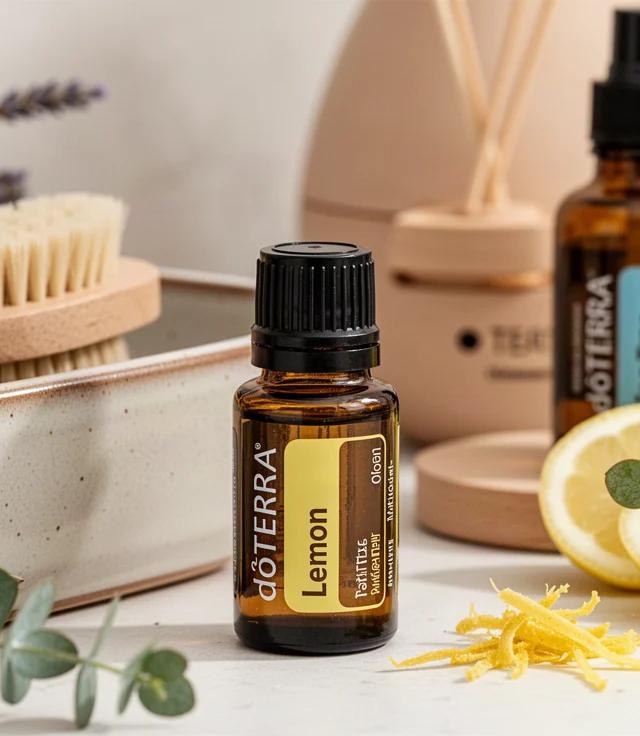 Lemon Essential Oil Cleaning Spray Recipe