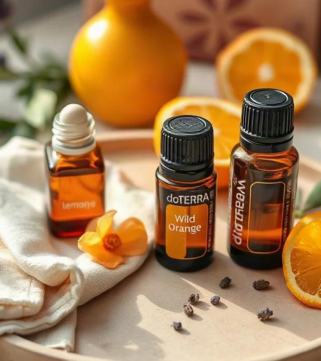 Óleo essencial de laranja doTERRA, usos diários