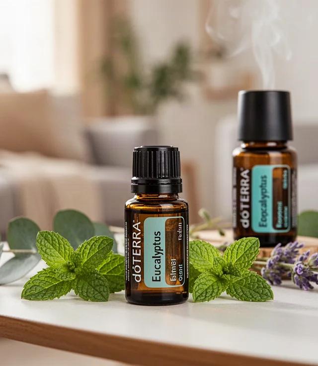 Eucalyptus Oil Steam for Blocked Noses
