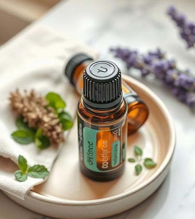 Alívio natural para dor de cabeça com óleos