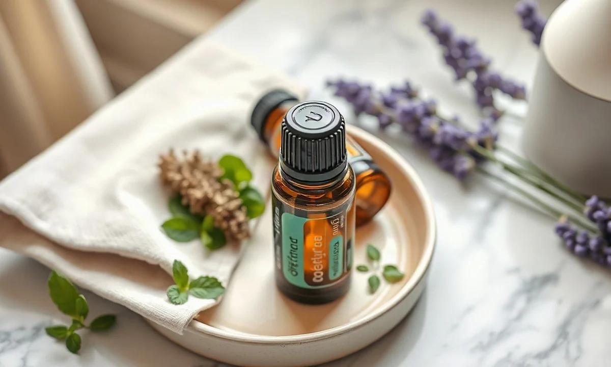 Alívio natural para dor de cabeça com óleos