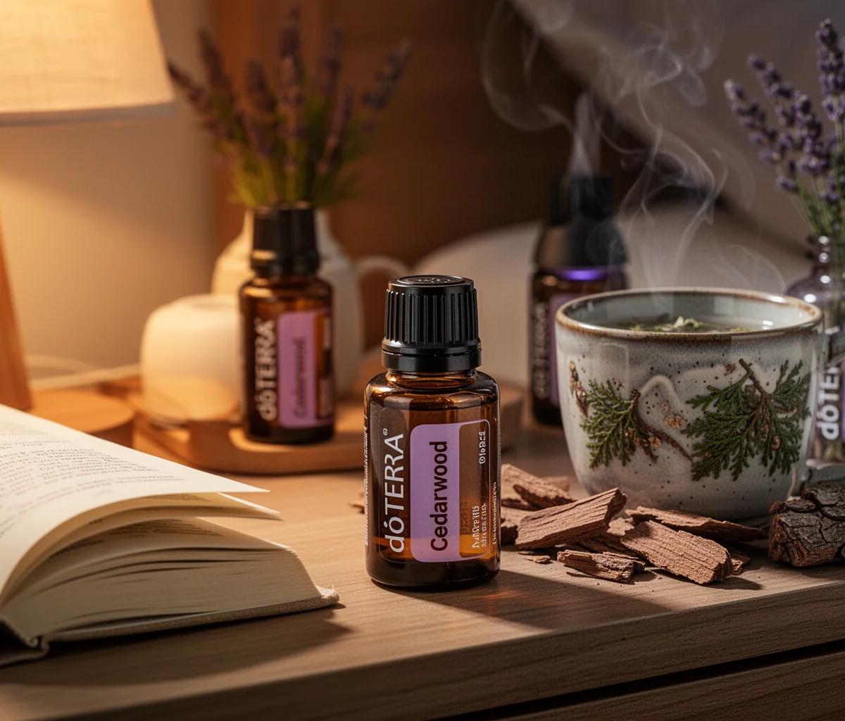 Cedarwood Oil for Sleep and Relaxation