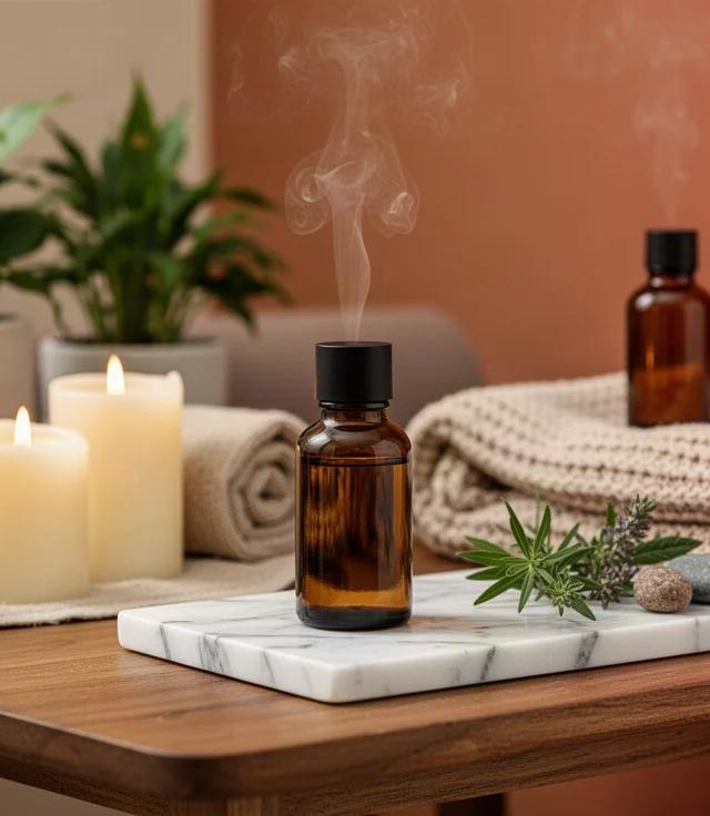 Ölmassage für Paare als Abendroutine