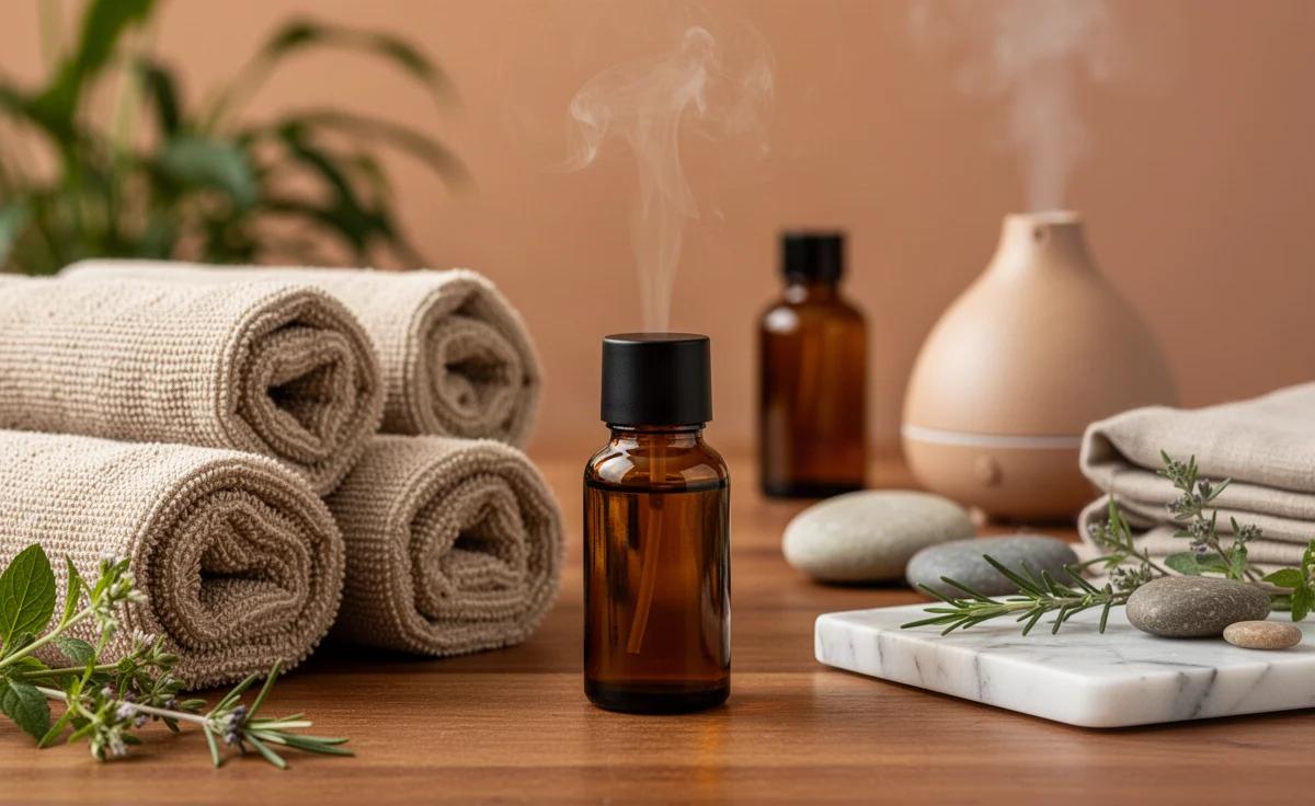 Warm Towels and Essential Oils Ritual