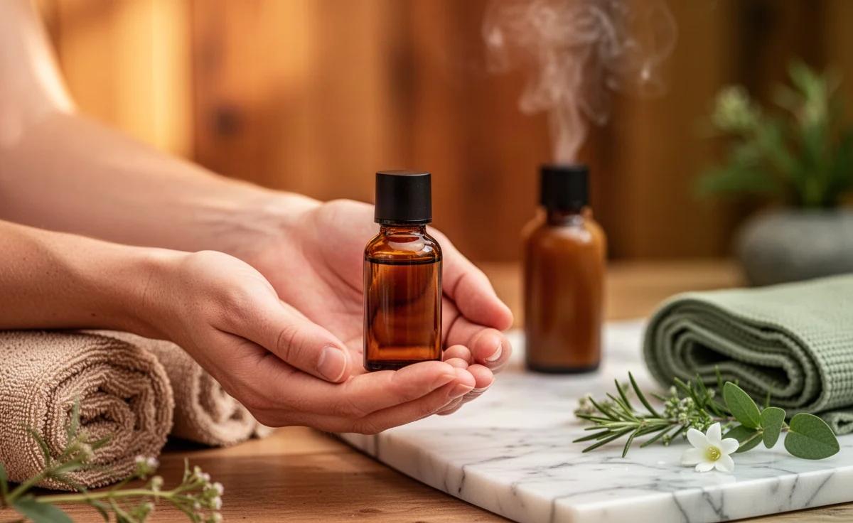 Massageöl verdünnen Kokosöl oder Jojobaöl