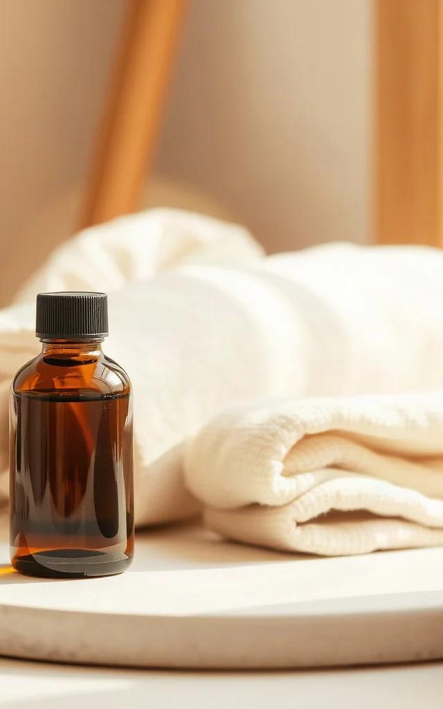 Massageolie verdunnen met gefractioneerde kokosolie