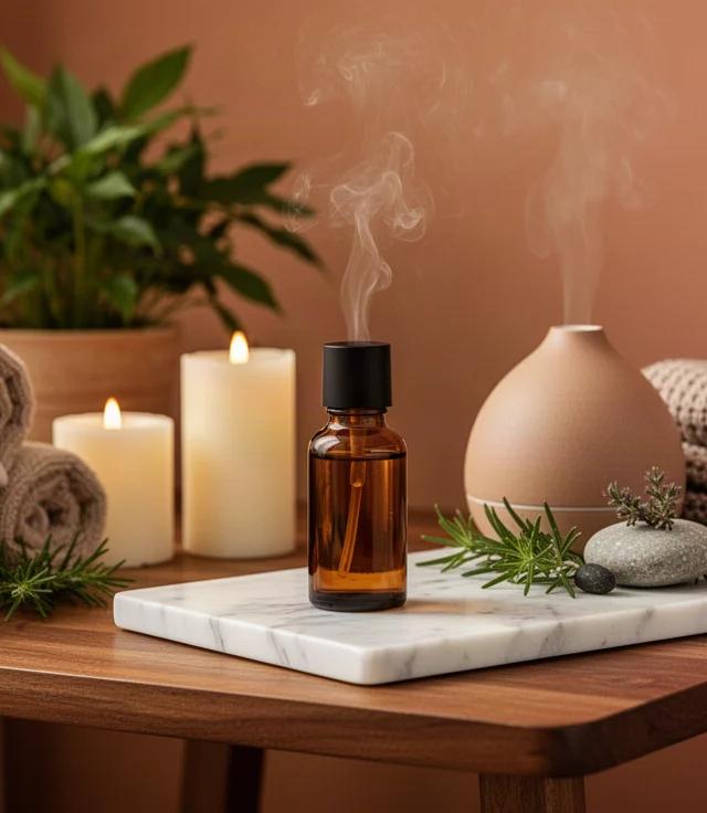 خطوات تقنية AromaTouch للظهر كطقس مسائي منزلي