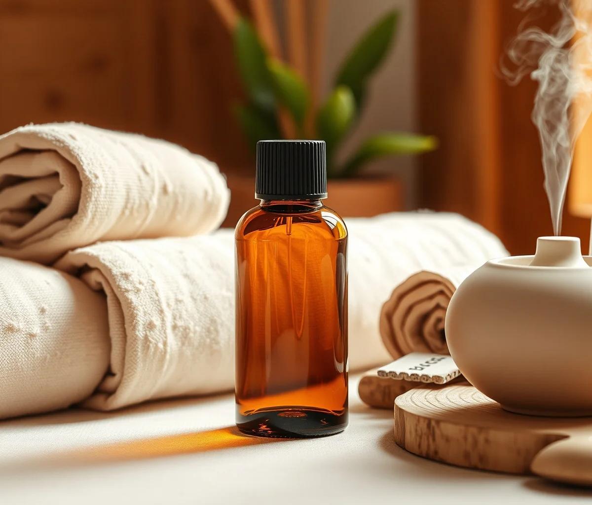 Massagem Relaxante com Óleos Essenciais em Casa