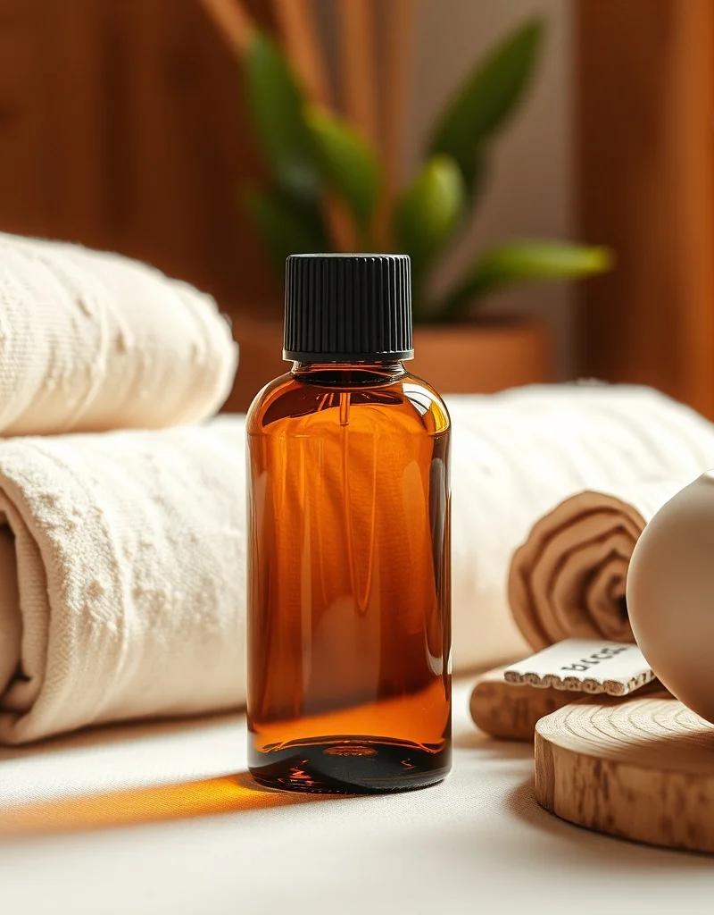 Massagem Relaxante com Óleos Essenciais em Casa