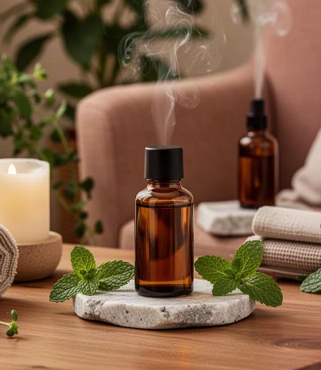 Aromazachte massage thuis met Wild Orange en Pepermunt