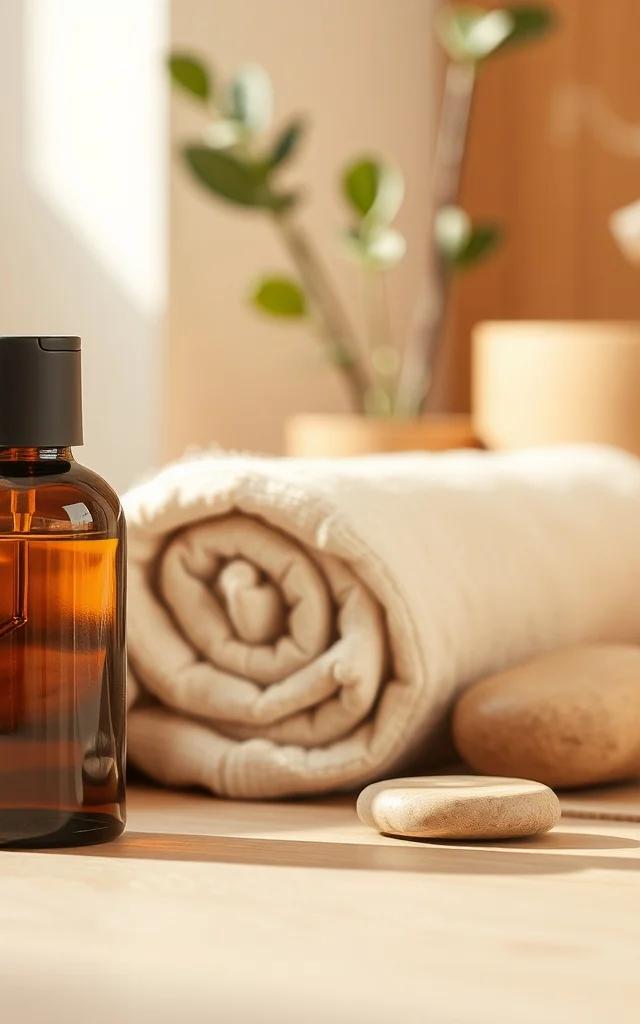 Criar um Cantinho Spa em Casa com Óleos