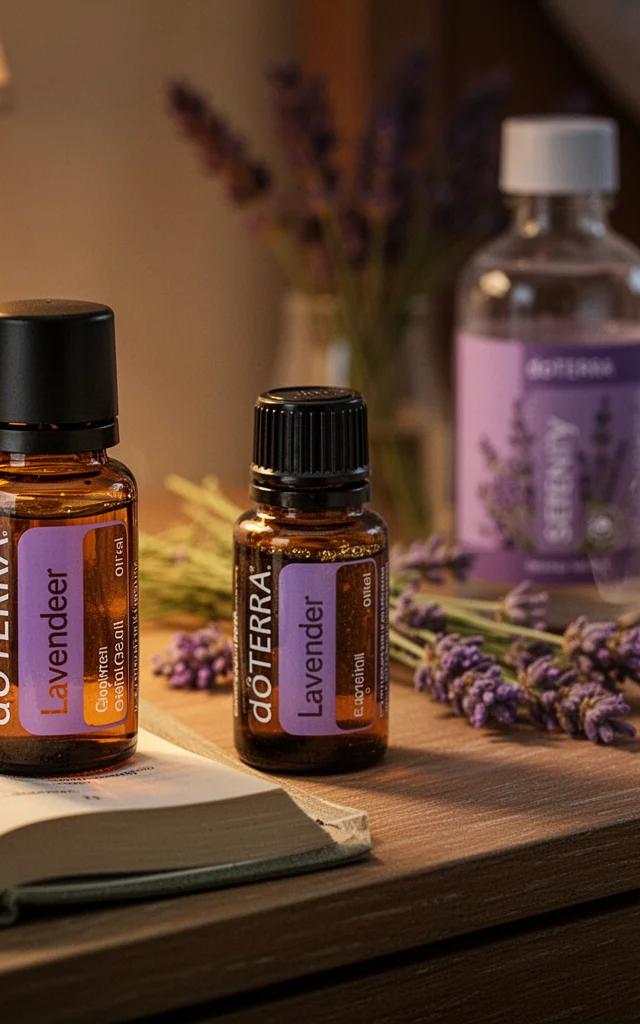 Lavendelöl von doTERRA für besseren Schlaf