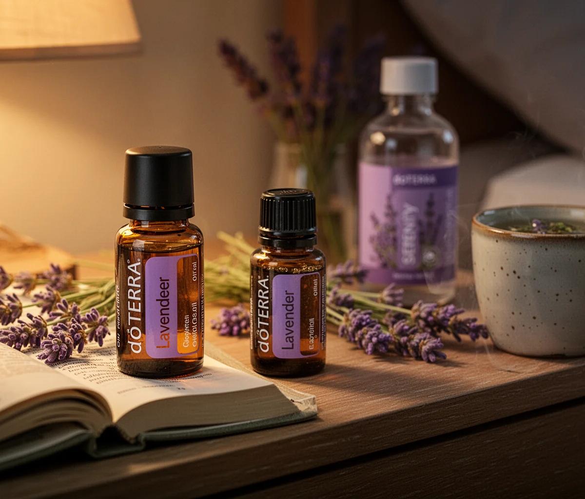 Lavendelöl von doTERRA für besseren Schlaf