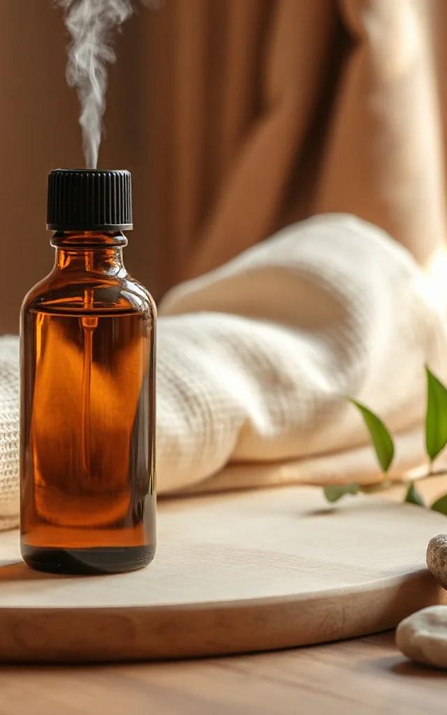 Massage en couple aux huiles le soir