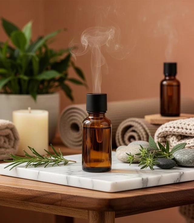 Masaje relajante para parejas con aceites doTERRA