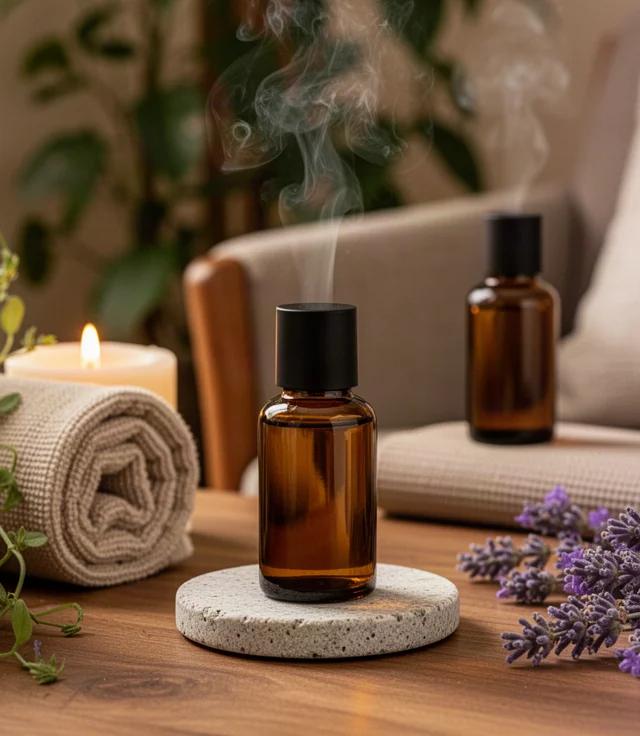 Balance o Lavanda per Massaggio di Coppia con Oli