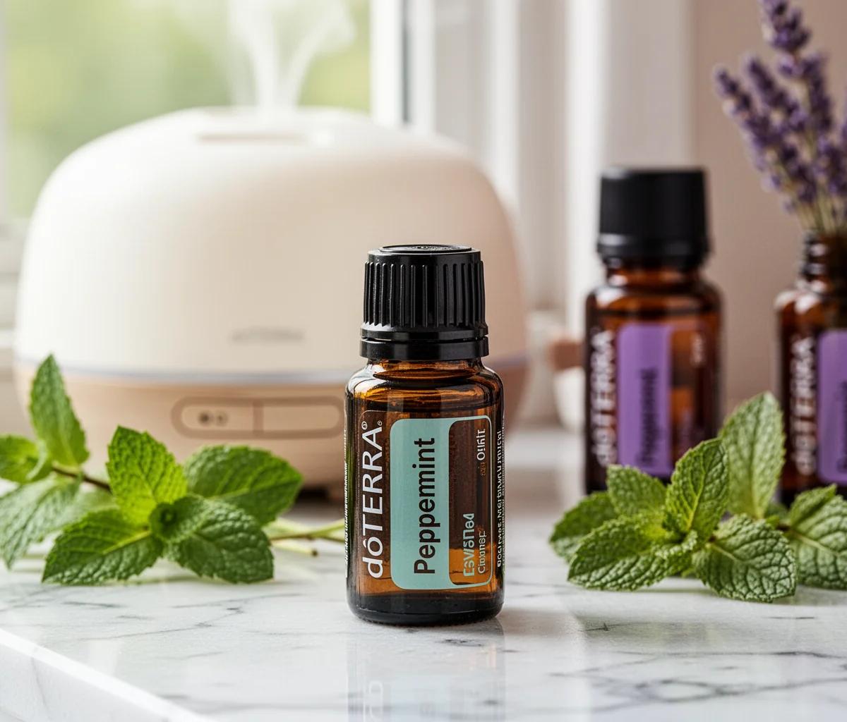 doTERRA Pfefferminzöl Anwendung bei Kopfschmerzen