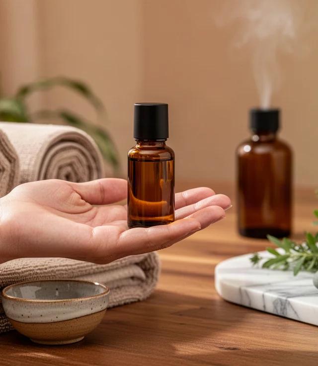 Diluarea uleiurilor AromaTouch cu ulei de cocos