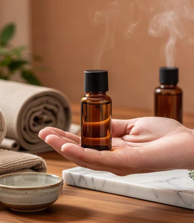 Rituel détente aux huiles pour les mains