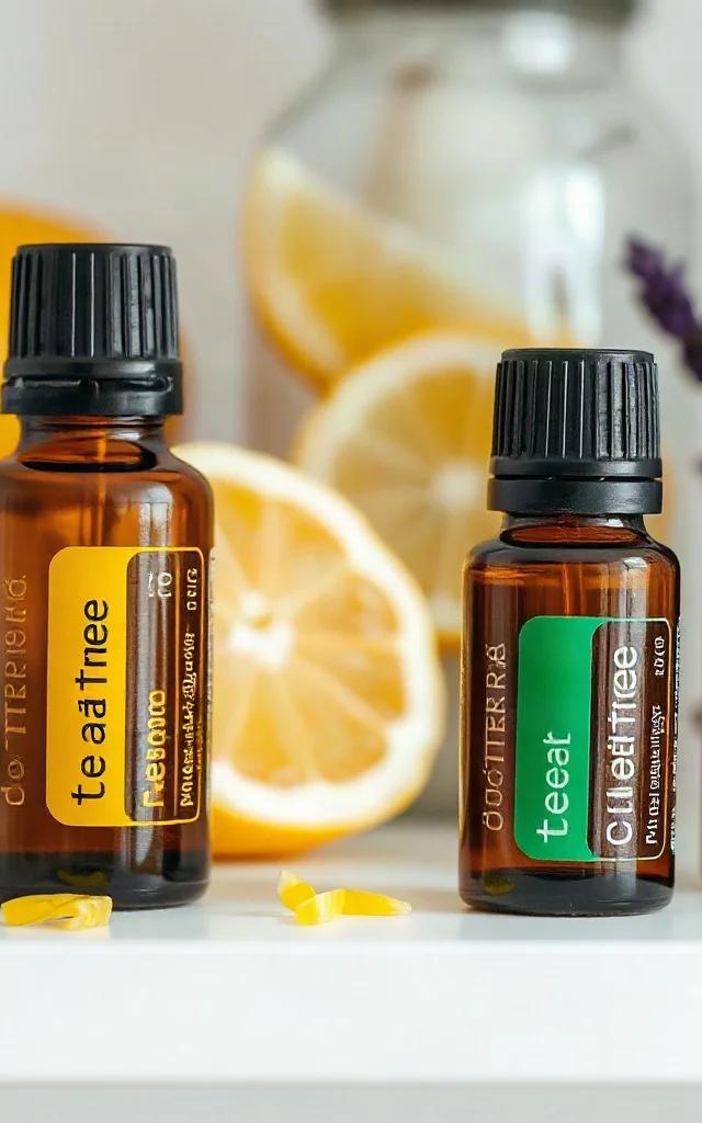 Huile essentielle de citron doTERRA pour le ménage