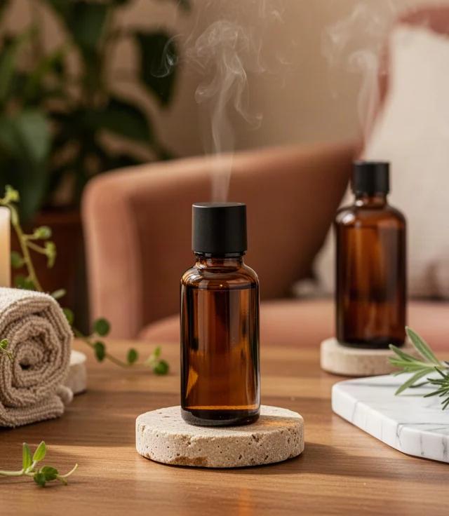 Couple Evening Oil Massage Ritual at Home