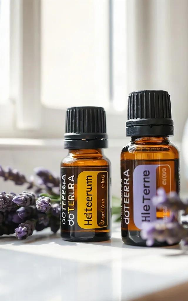 Olejek lawendowy doTERRA na blizny